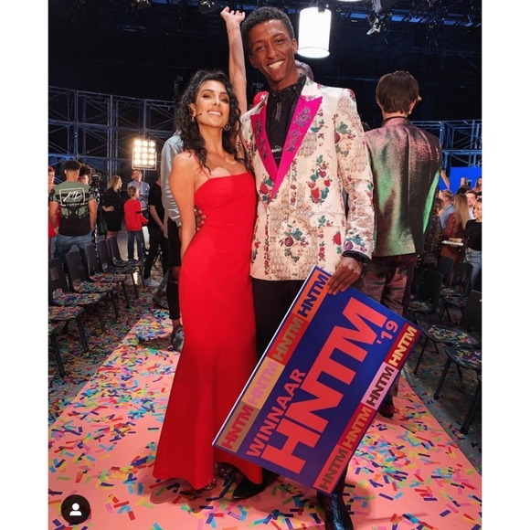 LIKELY Revolve Aurora Red Maxi Mermaid Gown - Picture 9 of 16